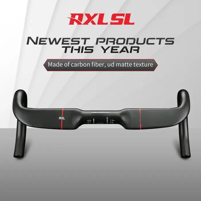 Guidon de vitesse de vélo de gravier de cyclisme RXL SL 31.8 guidon de route en carbone pour routage