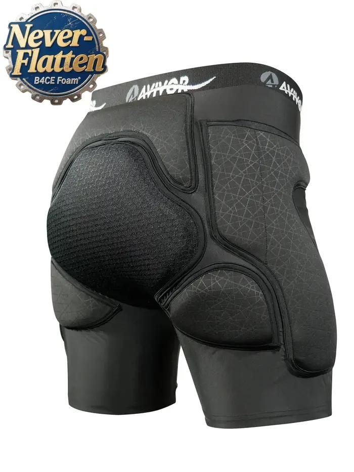 AVIVOR Never-Flatten Short rembourré en mousse | Couverture complète et respirante | Protection