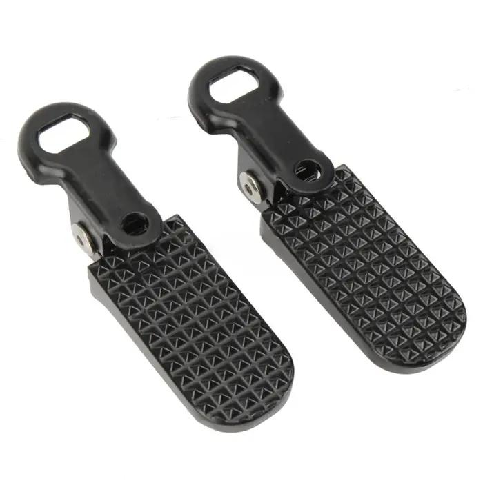 Pédale arrière coordonnante pour vélo électrique en alliage d'aluminium conception pliable motif large pour cyclistes expérimentés et débutants usages variés occasions spéciales