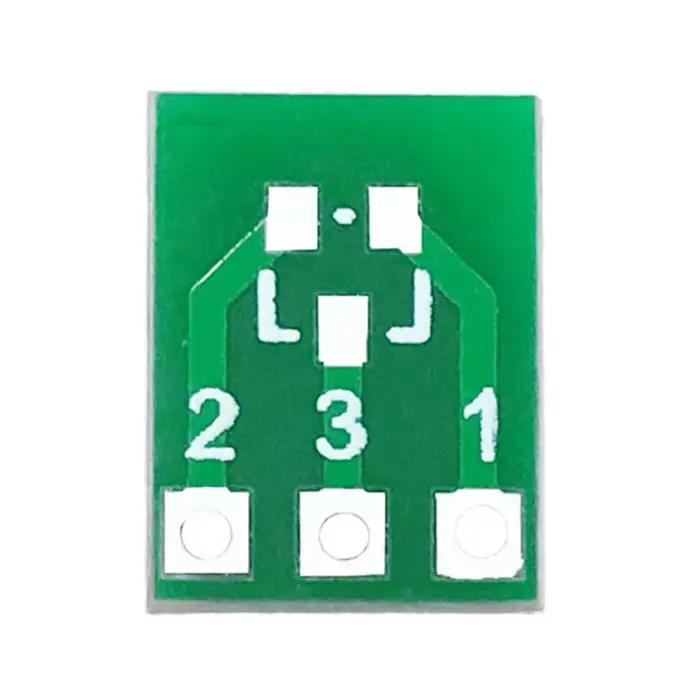 SOT23 SOT23-3 Tour SIP3 Double Face SMD Tour DIP SIP3 Adaptateur Convertisseur Plaque SOT SIP IC Pri