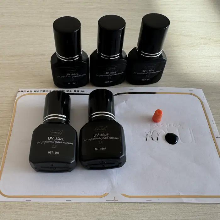 Colle arina pour extensions de cils, séchage rapide, longue durée, fournitures de faux cils, vente e