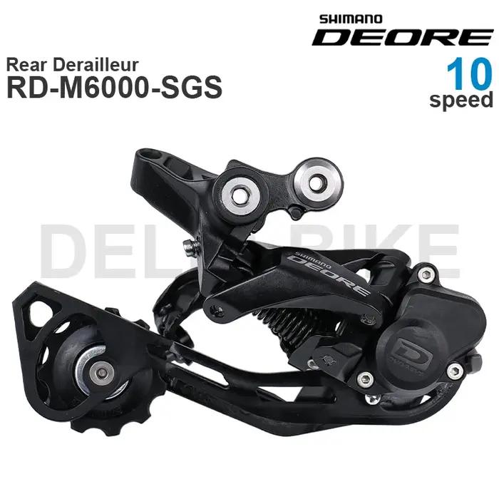 SHIMANO DEORE M6000 10v RD-dérailleur arrière RD-M6000-GS /RD-M6000-SGS- Cage longue/cage moyenne pi