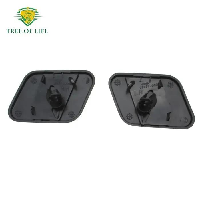Couvercle de buse de pulvérisation pour pare-choc avant, pour Nissan Qashqai J10 2006 2007 2008 2009