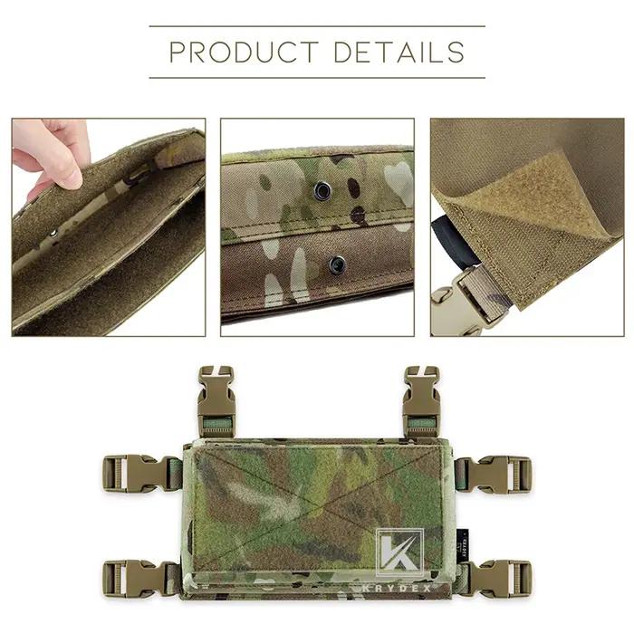 KRYDEX – châssis de Micro combat tactique MK3, panneau avant de Style Spiritus pour plate-forme de p