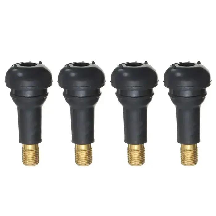 Tige de Valve en caoutchouc, tube de Valve en caoutchouc universel, buse Tubeless avec noyau de Valv