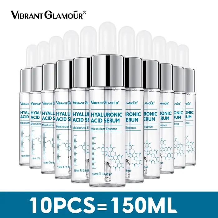 VIBRANT GLAMOUR – sérum pour le visage, acide hyaluronique, rétrécissement des pores, hydratant, Ant