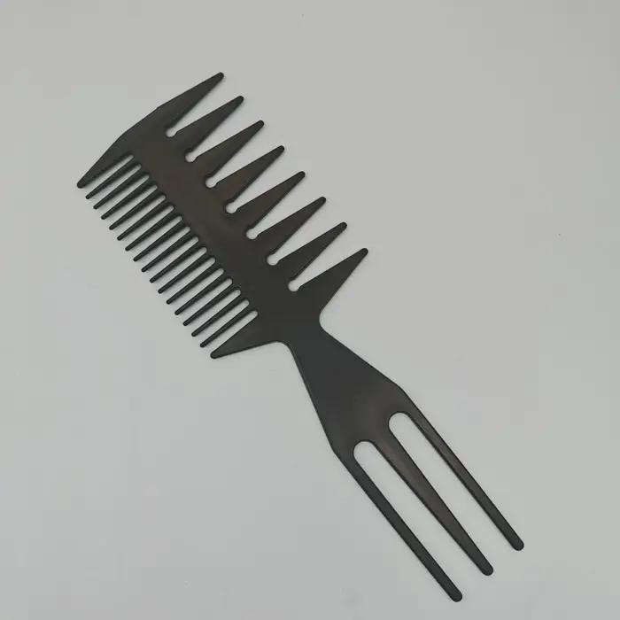 10 pièces nouveau style coiffure hommes femmes Salon de beauté cheveux coiffure brosse noire peignes