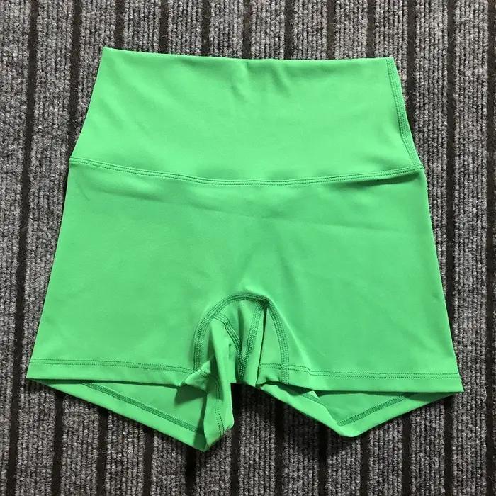 Collants courts et doux pour femmes, couleur unie, Sexy, Fitness, Yoga, Compression, entraînement co