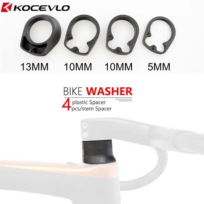 KOCEVLO – jeu d'entretoises de tige de vélo de route, 4 pièces, pour fourche 1-1/8(28.6mm), guidon i