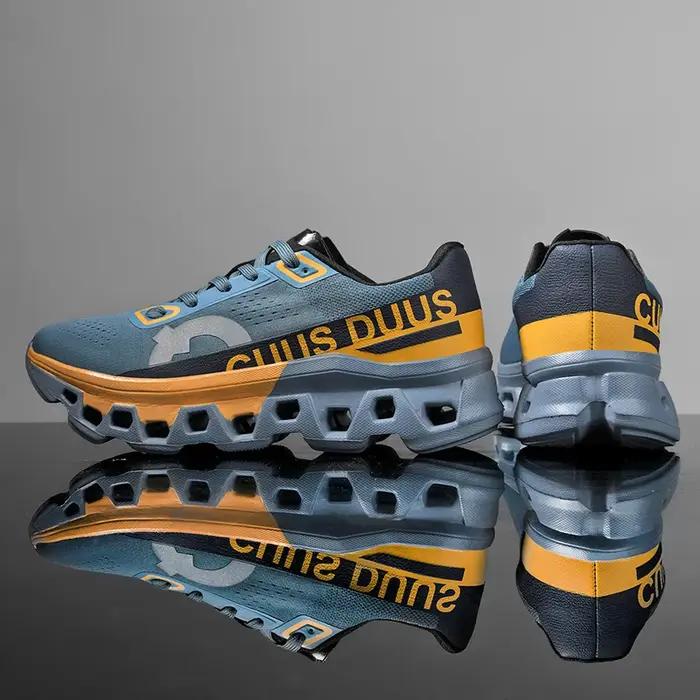 Chaussures de course pour hommes, chaussures de luxe en maille respirante, chaussures tout-terrain,