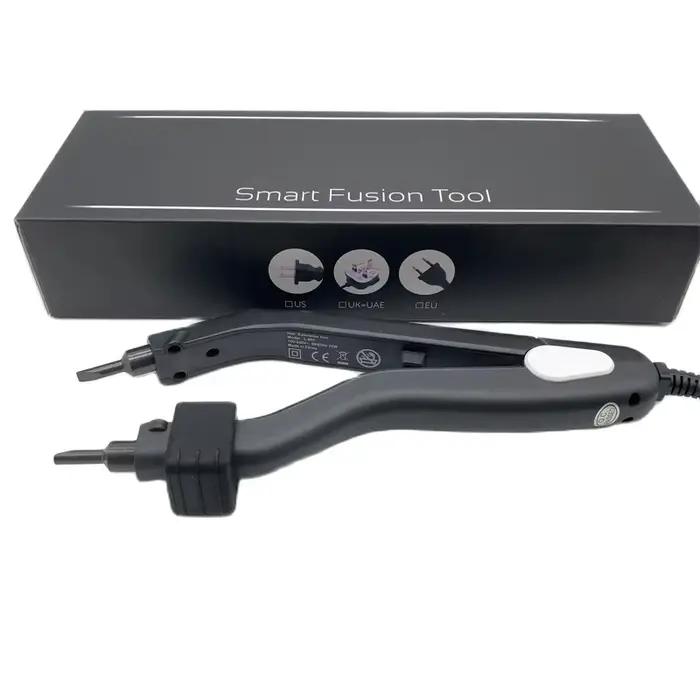 KIT de connecteur de cheveux de chaleur noire 220 degrés L-601 fer à chaleur contrôlable à la tempér