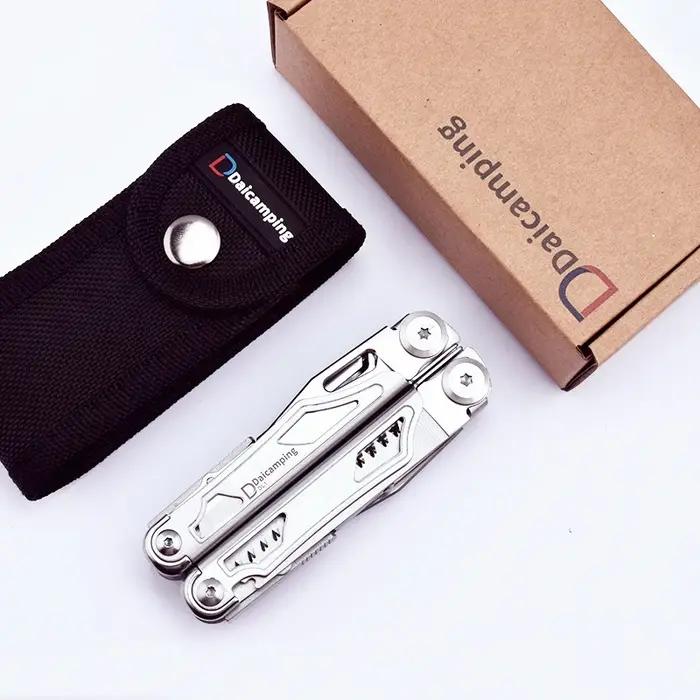 Couteau pliant multifonction Daicamping DL1 DL12 avec pince de coupe supplémentaire / Pince multifon