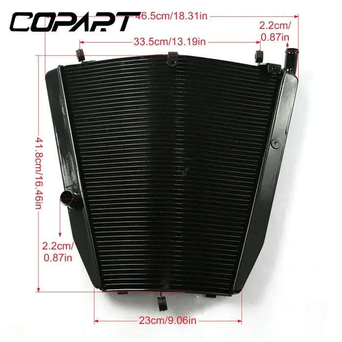 Refroidisseur d'eau de refroidissement de moto CNC, accessoires précieux pour Honda CBR1000RR CBR 10