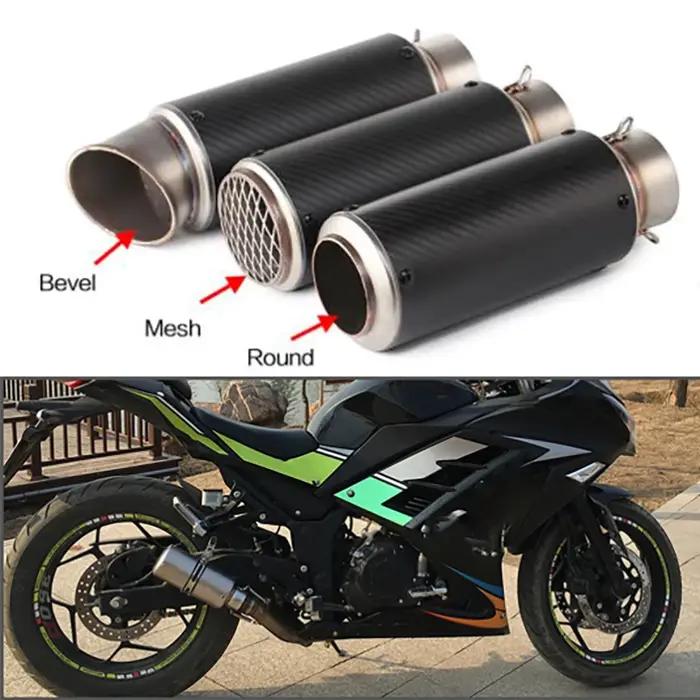 Silencieux universel en fibre de carbone pour moto, GP-Project, Suzuki GSXS1000, Kawasaki Versys 100