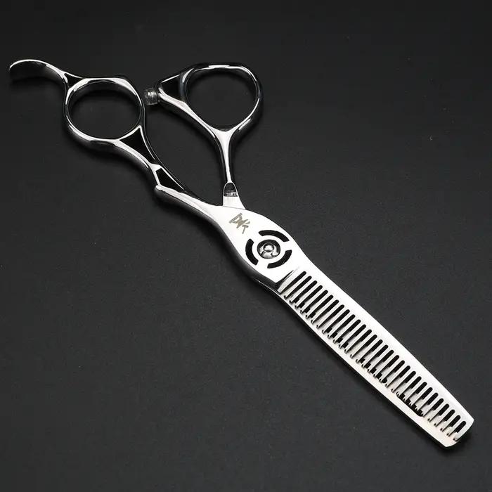 XUANFENG – ciseaux à manche creux de 6 pouces, ciseaux de coupe de coiffeur et ciseaux fins en acier