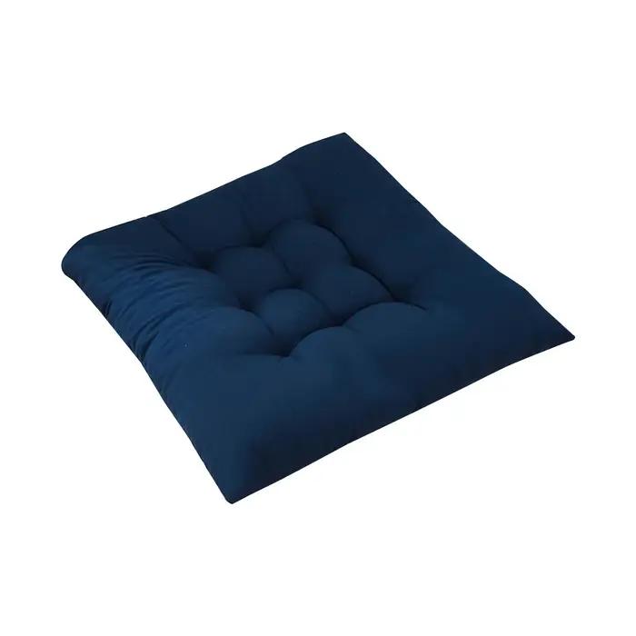 Coussin de Chaise en Polymères Carrés en Coton Doux et Rembourré, Solide, pour Bureau, Maison, Voitu