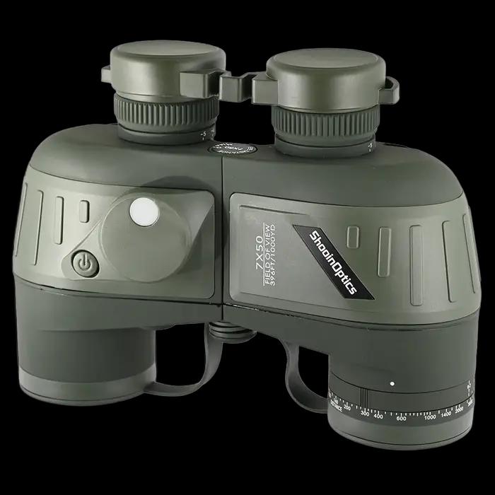 SHOOINOPTICS jumelles 7X50 boussole nautique FMC azote flottant imperméable pour la chasse observation des oiseaux NAVIG