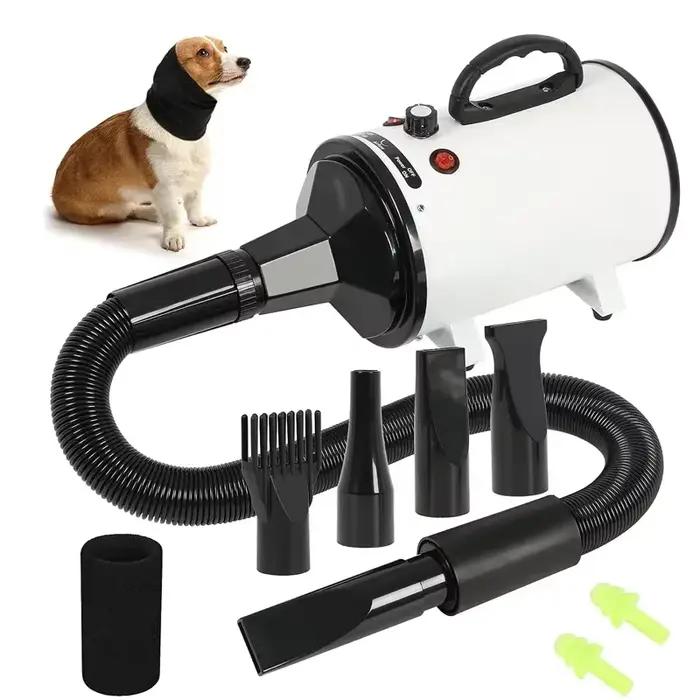 Sèche-cheveux rapide et silencieux pour animaux de compagnie, souffleur de toilettage pour chiens, v