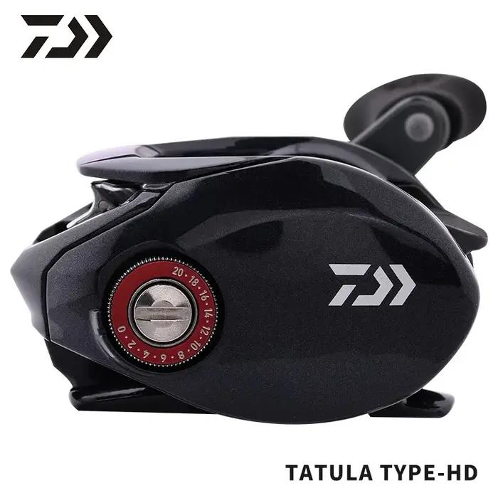 Moulinet de pêche DAIWA TYPE-HD TATULA 7+1BB baitcast rapport 6.3/7.3 traînée 6kg eau salée