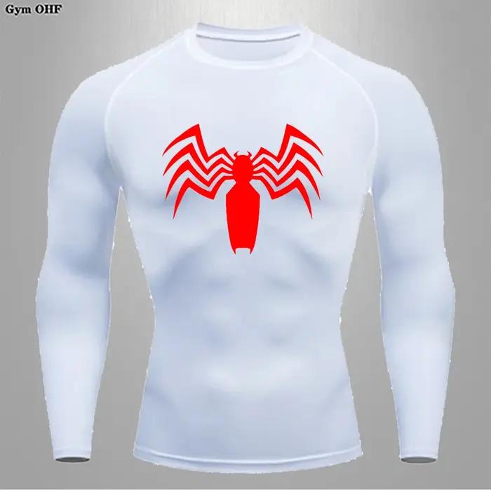 T-shirt long homme quatre saisons sport - Respirant séchage rapide yoga course intérieur
