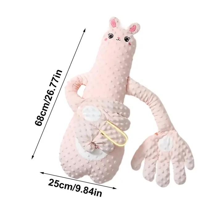 Poupée qui tapotée pour bébé, avec paume apaisante, 3 Modes, télécommande, oreiller électrique pour