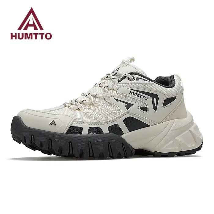 Chaussures de sport anti-aldes HUMTTO pour femme - Bottes de randonnée hiver design luxe extérieur