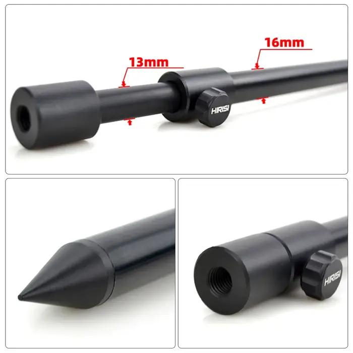 Pack de Rod pod Support système 3 cannes de pêche Buzz bars et Piques avec 3 rod rest heads dans un