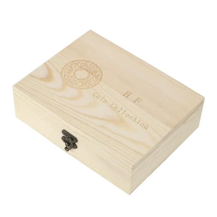 Boîte de rangement de pièces de monnaie 20/30/50/100 pièces, étui de collecte de pièces commémorativ