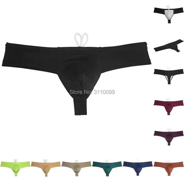 Pochette pour hommes renflement Bikini effronté maillots de bain slips maillot de bain sous-vêtement
