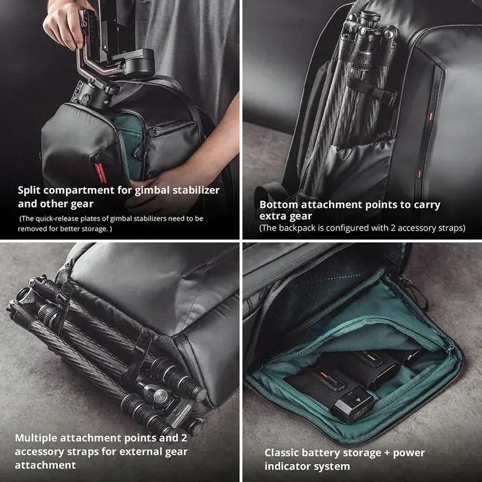 IcalYTECH-Sac à dos OneMo Lite pour appareil photo, 22L, DJI, Sony, IL, Nikon, OSMO, Action Pocket,