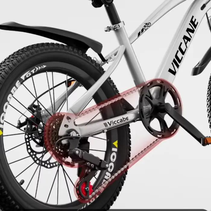 Vélos de montagne à vitesse variable pour adultes et enfants adolescents collégiens filles garçons dimensions 20 pouces探险骑行山地车适用于成人和儿童青少年初中女生男孩尺寸20英寸