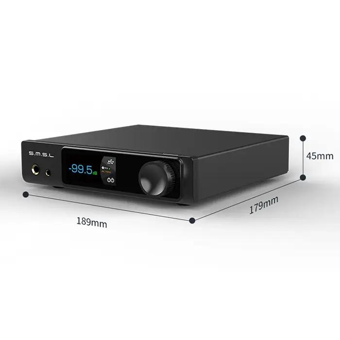 SMSL RAW-MDA1 double décodeur ES9039Q2M prise en charge MQA MQA-CD LDAC Bluetooth 5.1 DAC haute réso