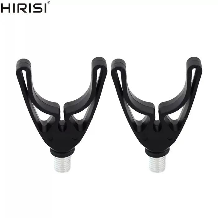 Hirisi 2 pièces tête de repos de canne à pêche à la carpe pour bâtons de banque support de canne à p