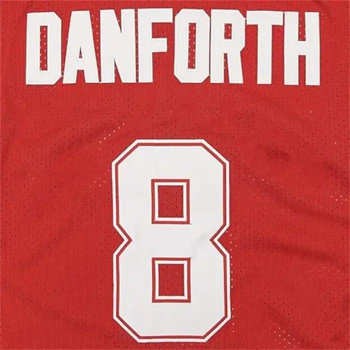 WILDCATS Lycée de l'Est # 8 Chad Danforth maillot de basket-ball chemise à séchage rapide pour homme