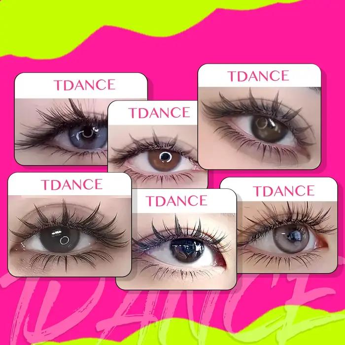 TDANCE bande dessinée flèche cils plume forme Manga faux cils Anime cils naturel léger Volume indivi