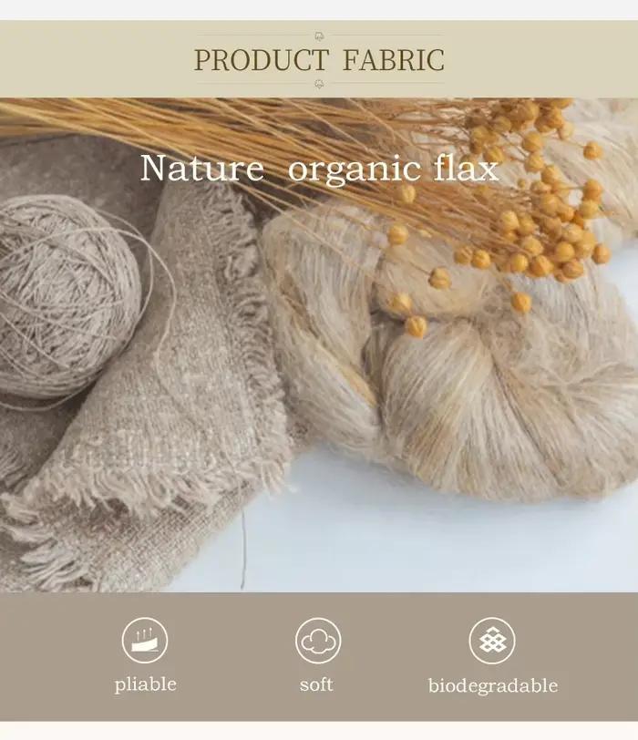 Taie d'oreiller double en lin pur, housse de coussin, taille personnalisée, anti-acariens, Euro Sham