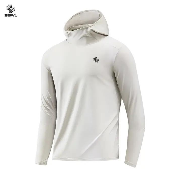SBWL sweat à capuche respirant à manches longues pour hommes/femmes de haute qualité pour sports et