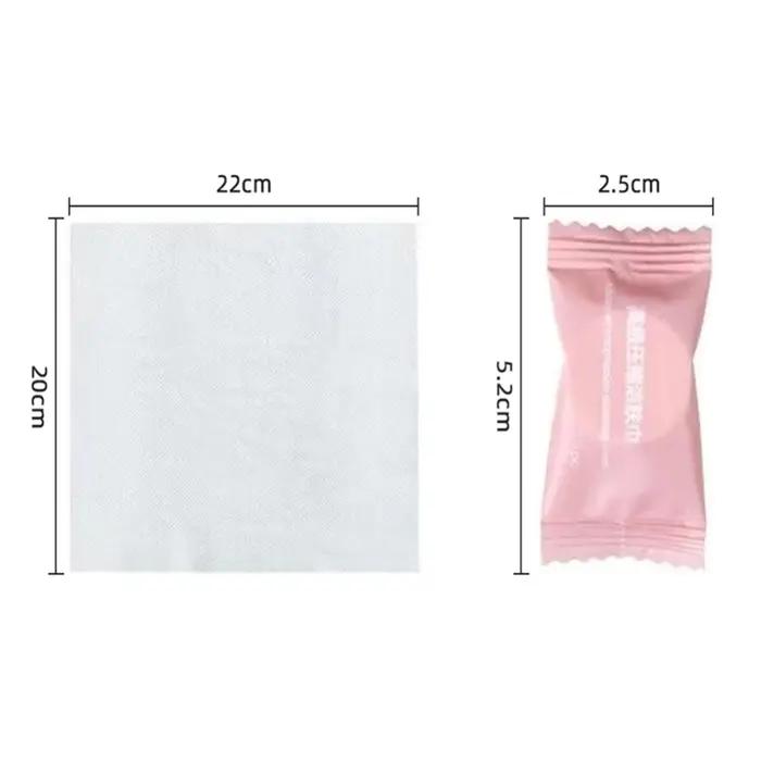 Mini serviettes compressées jetables, 20/50 pièces, Capsules, serviettes magiques, tablette de soins