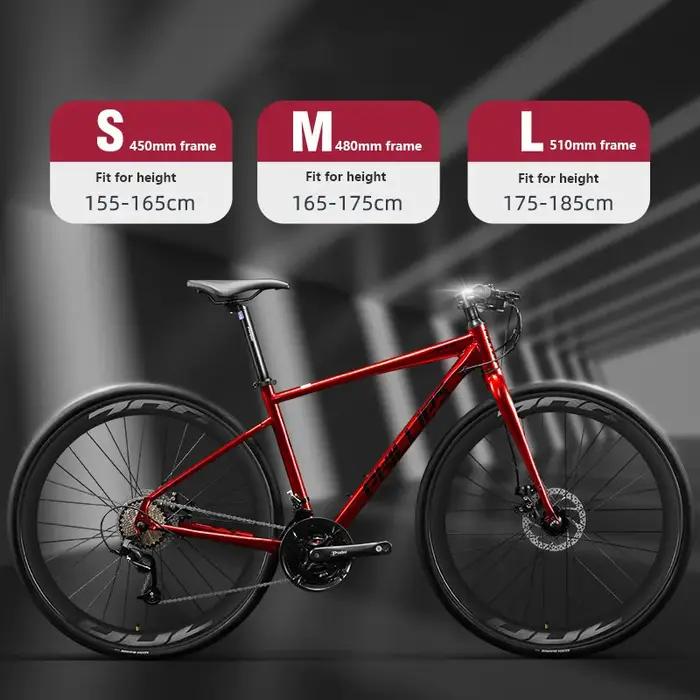 Vélo de course sur route en acier pour jeunes cadre large vélo de ville polyvalent pour chemins en gravier探险时请忽略上面的示例标题,根据要求重新生成一个符合中文和产品特性的标题。对于本题,正确的标题应为: ###TITRE### 钢制公路赛车自行车适用于年轻人 大号框架 城市多功能砾石道路骑行