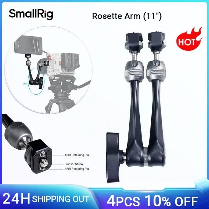 SmallRig Bras à rosace de 11 pouces 360 ° Bras magique réglable pour moniteur DSLR, accessoires de