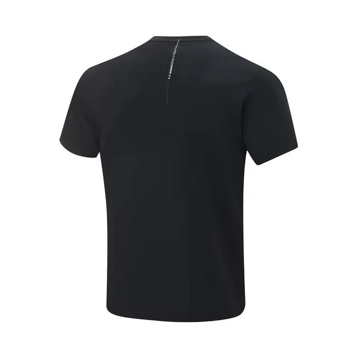 Li-ning T-Shirt de sport d'entraînement pour hommes AT DRY FREEZE coupe régulière 90% Nylon 10% élas