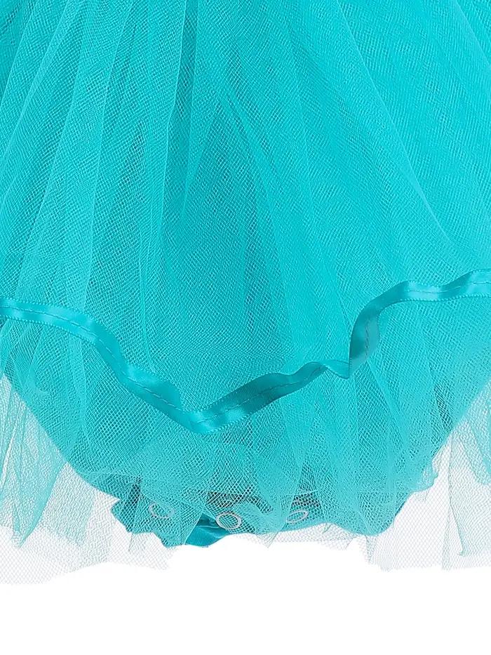 Robe Tutu Princesse Jasmine avec Cape pour Petite Fille, Costume de brevBallerine, Tenue de brev, Bl