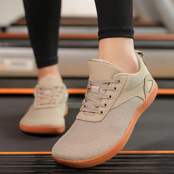 Chaussures minimalistes pieds nus 2024 - Baskets marche large semelle zéro drop grande taille 47