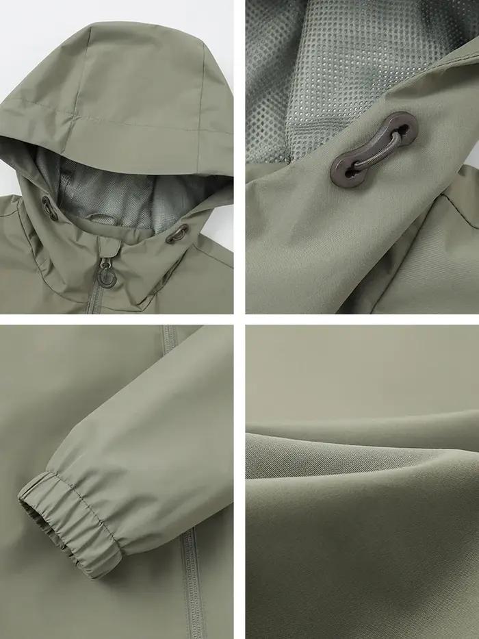 Coupe-vent Kelme homme - Veste sport capuche pour randonnée, course et alpinisme extérieur