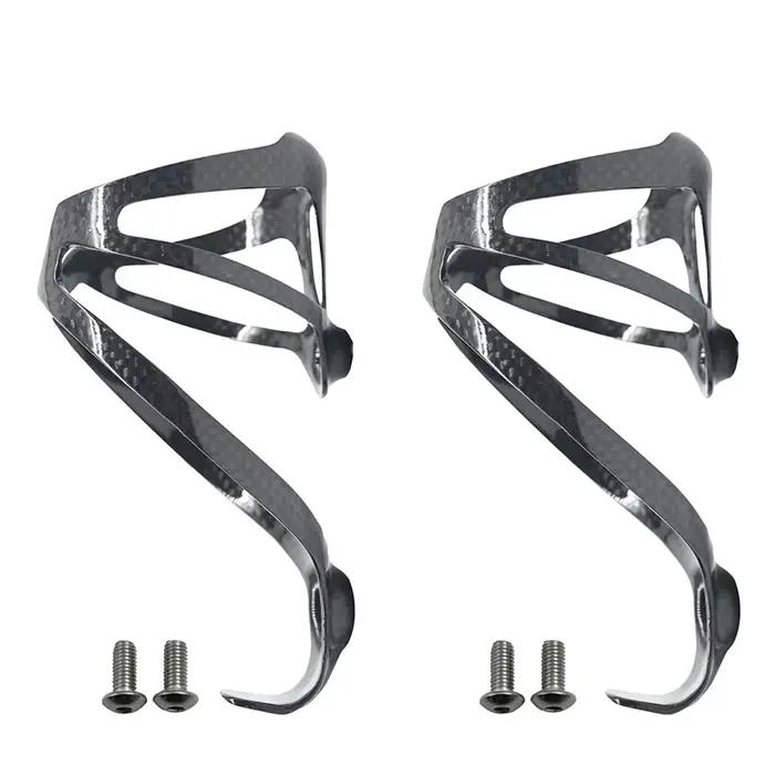 2 pièces porte-bouteille de vélo complet 3K en Fiber de carbone Super léger route/VTT bouteilles d'e