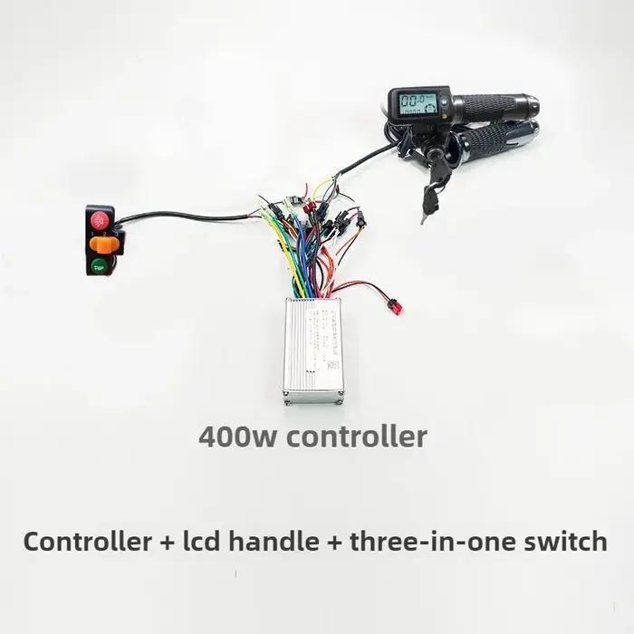 Kit de contrôleur de Scooter électrique 48V-60V 400W 15-18A, faisceau de câbles complet Compatible p