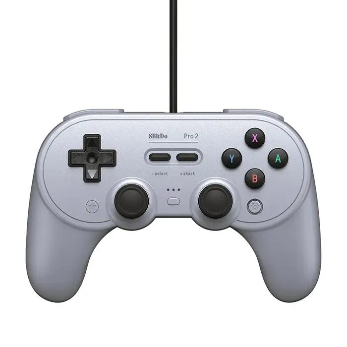 8BitDo Pro 2 manette de jeu filaire contrôleur USB pour Nintendo Switch Windows Steam Raspberry Pi N