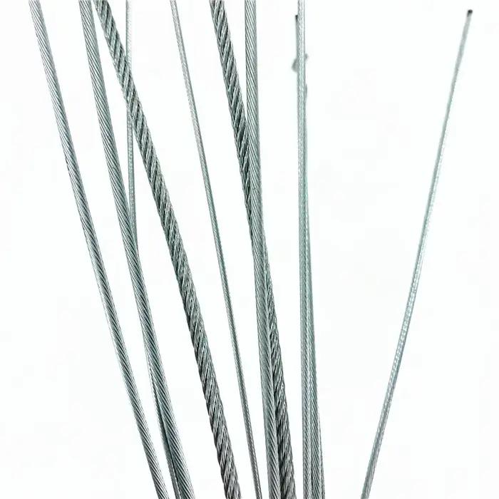 1-2-2.5-3-4-5 mètres câble de frein type T vtt VTT câble de frein de vélo électrique 1.5mm 2mm 2.5mm