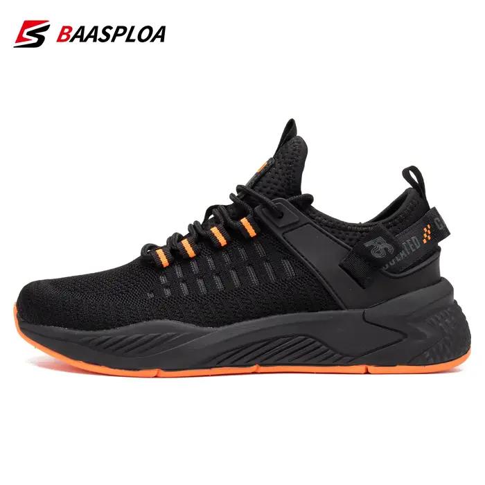 Chaussures course légères hommes Baasploa maille respirante - Baskets tennis décontractées sport plein air