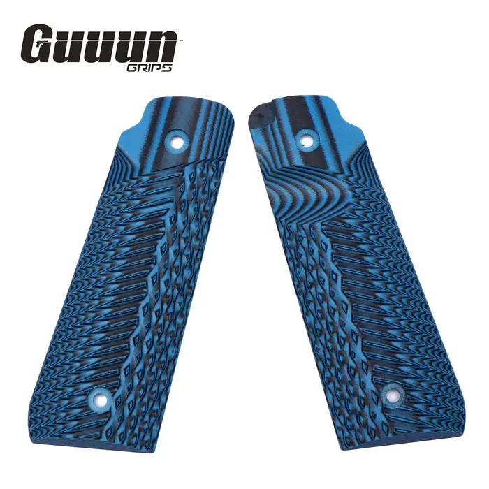 Poignées Guuun Ruger Mark IV 22/45 Lite G10 pour Ruger 22 45 Lite génération 4 NON pour Gen 3, Textu